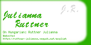 julianna ruttner business card